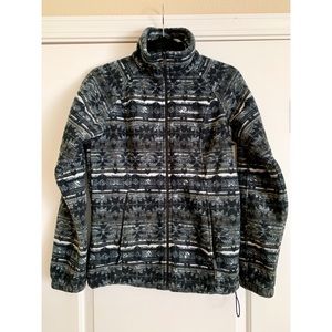 Columbia fleece zip up jacket